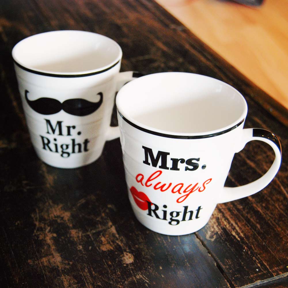 Mr. & Mrs. Right mokken