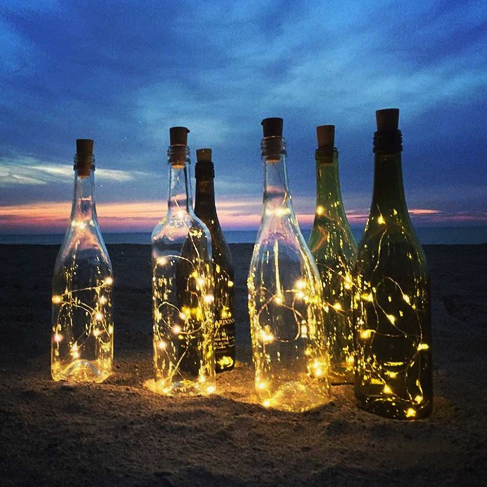 Wijnfles led verlichting - Bottle cap light