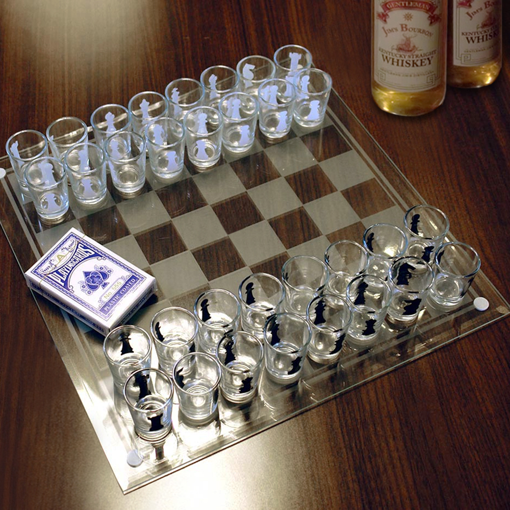Shotglass Chess Set
