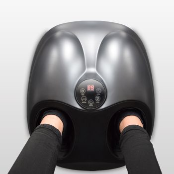 Voetmassage Apparaat - 3 Intensiteit & Massage Standen - Luxe Design - Warmte Functie - Stimuleert Bloedsomloop - Shiatsu Voetmassage Apparaat