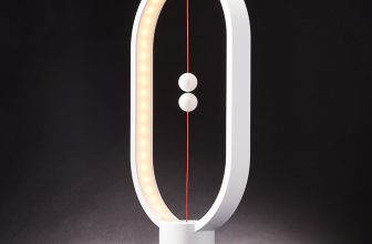 Heng Balance Lamp Oval - Magnetische lamp - Wit - Groot - 32.4 x 27.9 x 9.7 cm