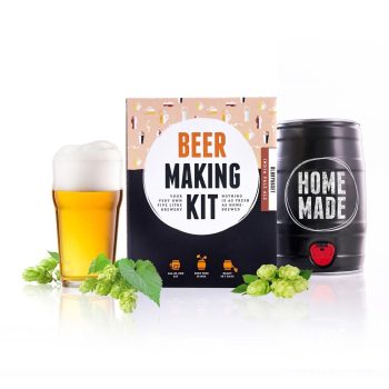 Brew Barrel Bierbrouwpakket - Wheatbeer - Thuis Bier Brouwen in 1 Week - 4.8 Liter - Complete Set - Beer Brew Kit