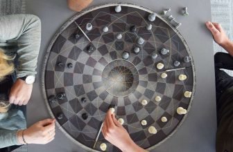 Chess for Three - Schaakbord XL voor 3 Personen - ø 55CM - Schaakspel