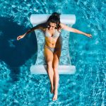 Waterhangmat - Heerlijk Relaxen In Het Zwembad - Opblaasbaar - Zwembad Hangmat