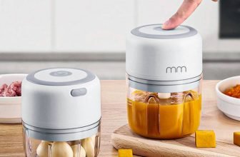 Mini Food Processor - Oplaadbaar - Draagbaar - Incl. 2 kopjes (200 & 300ml) - Incl. Mesjes - Hakmolen - Keukenmachine