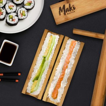 Sushi Maker - Maki Master - Maak Eenvoudig En Snel Je Eigen Sushi - Gemaakt van Bamboe - Sushi Bazooka