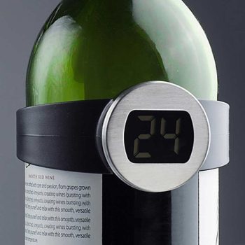Wijnthermometer - LCD Display - Geschikt voor elke Fles - 7 tot 70 Graden - Thermometer voor Wijn