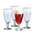 6x Speciaalbier glazen / voetglazen 320 ml