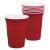 Rode Beerpong bekers 6 stuks