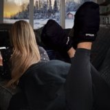 Hot Feet Magnetron Sloffen Deluxe – Zwart