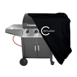 Viking Choice Afdekhoes BBQ – barbecue hoes Polyester – zwart – 145x118x60 cm