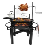 Viking Choice Multi Barbeque – BBQ 5-in-1 – Grill – Spit – Vuurkorf – Pannen plateau